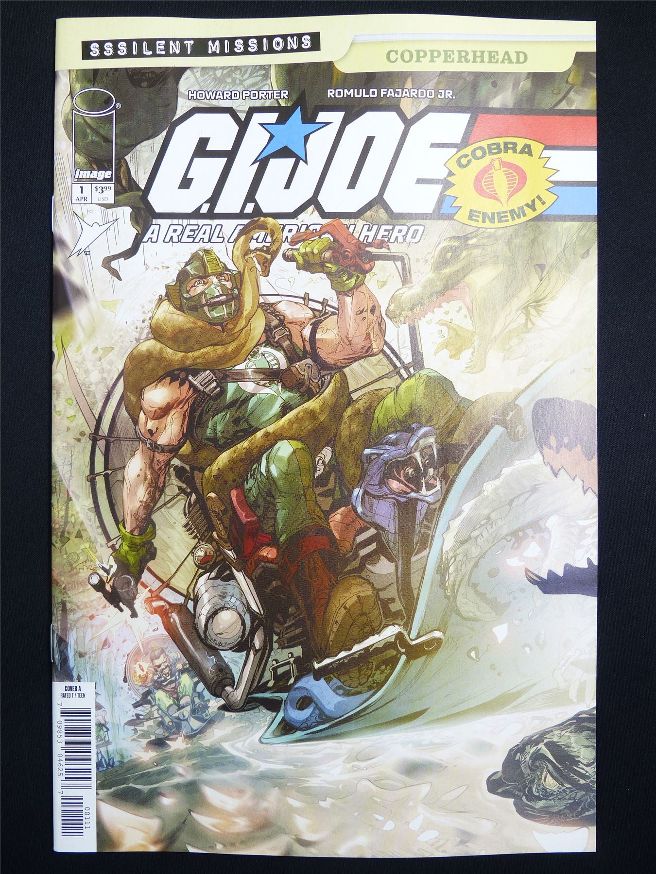 G.I.JOE: Sssilent Missions: Copperhead #1 - Apr 2026 Image Comic #4KI