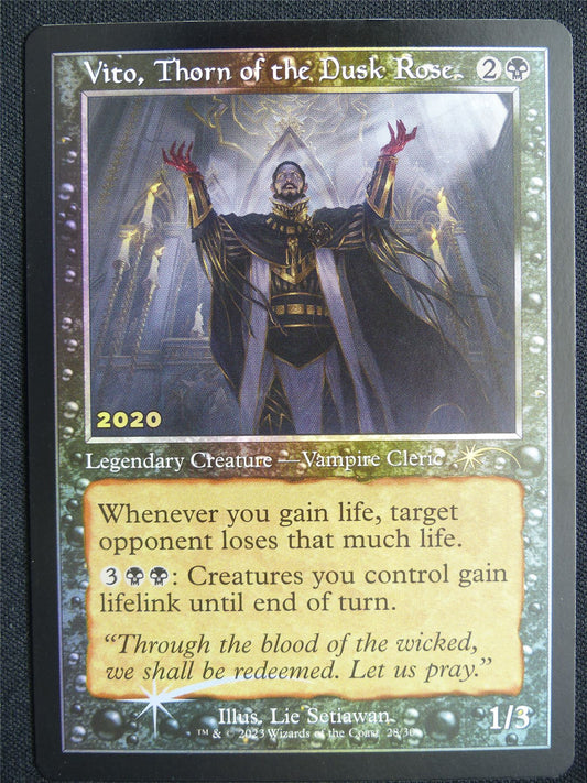 Vito Thorn of the Dusk Rose Retro Foil - DCI - Mtg Card #5NV