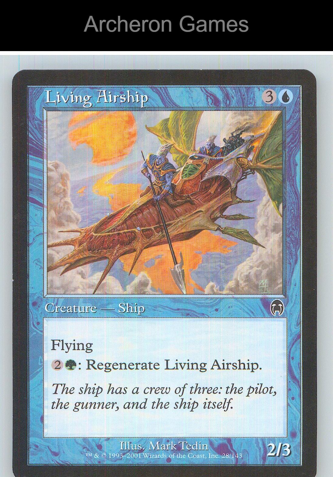 Living Airship APC 28 C MTG Card NM/EX+