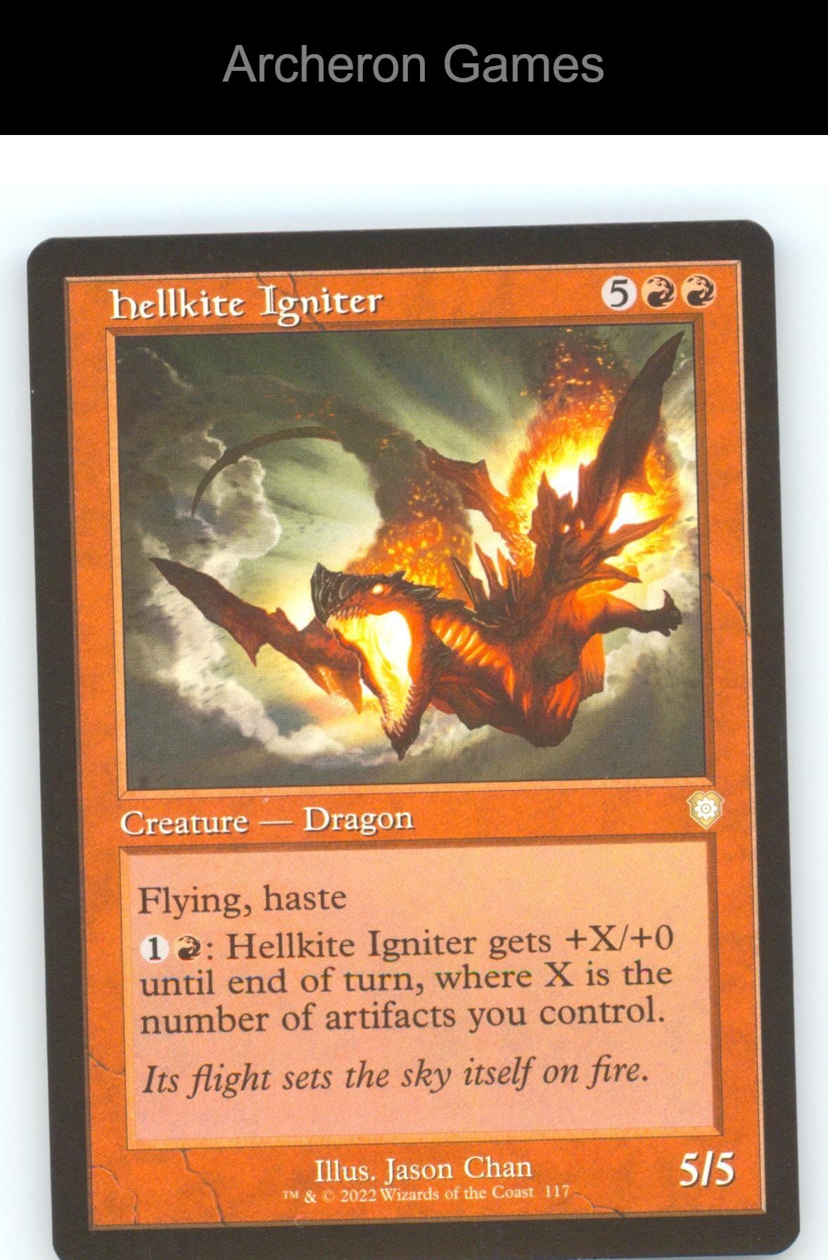 Hellkite Igniter (Retro Frame) BRC 117 R MTG Card NM/EX+