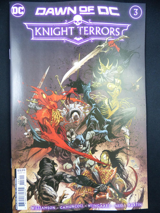 KNIGHT Terrors #3 - Oct 2023 - DC Comic #350