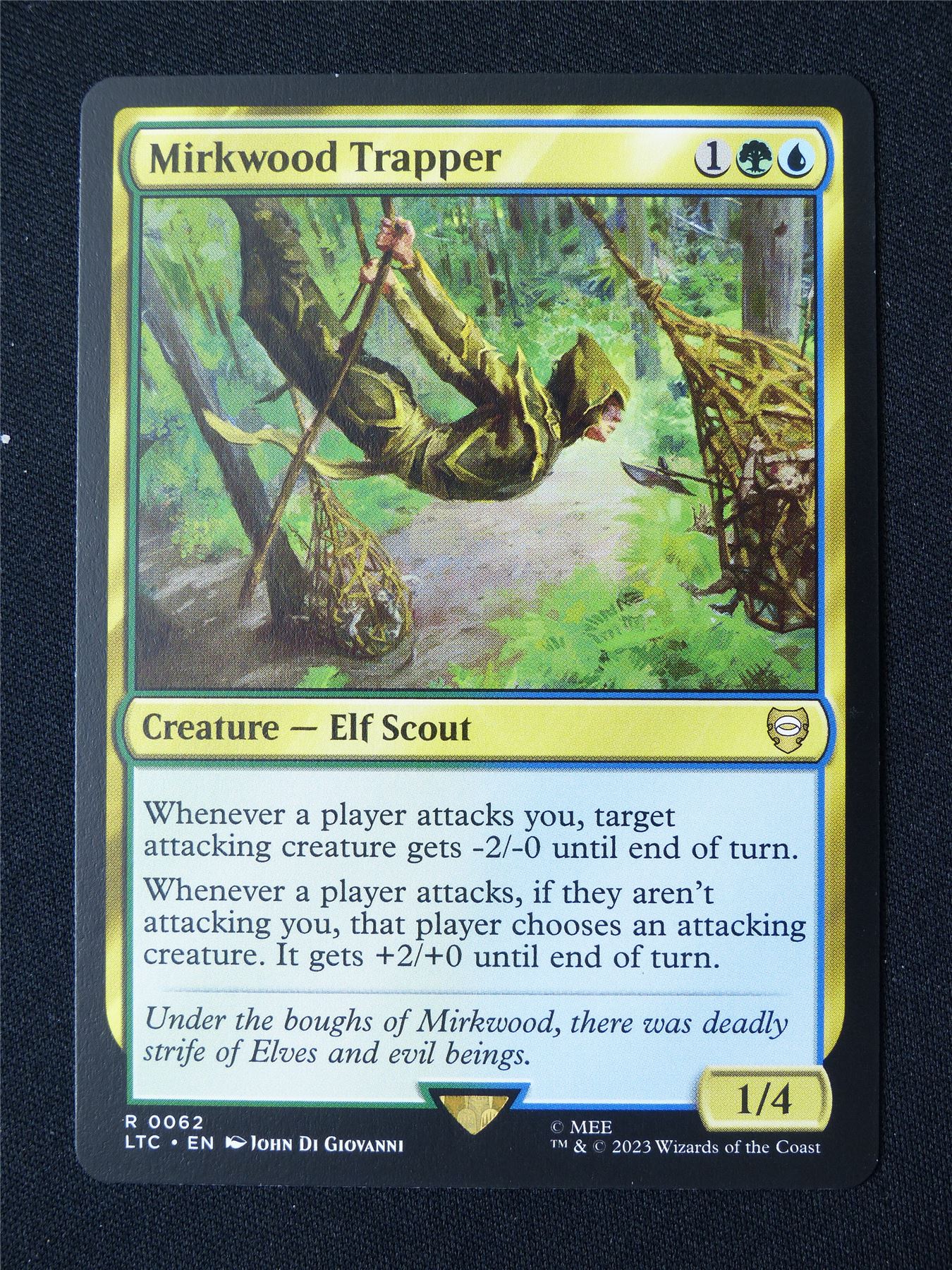 Mirkwood Trapper - LTC - Mtg Card #9BS