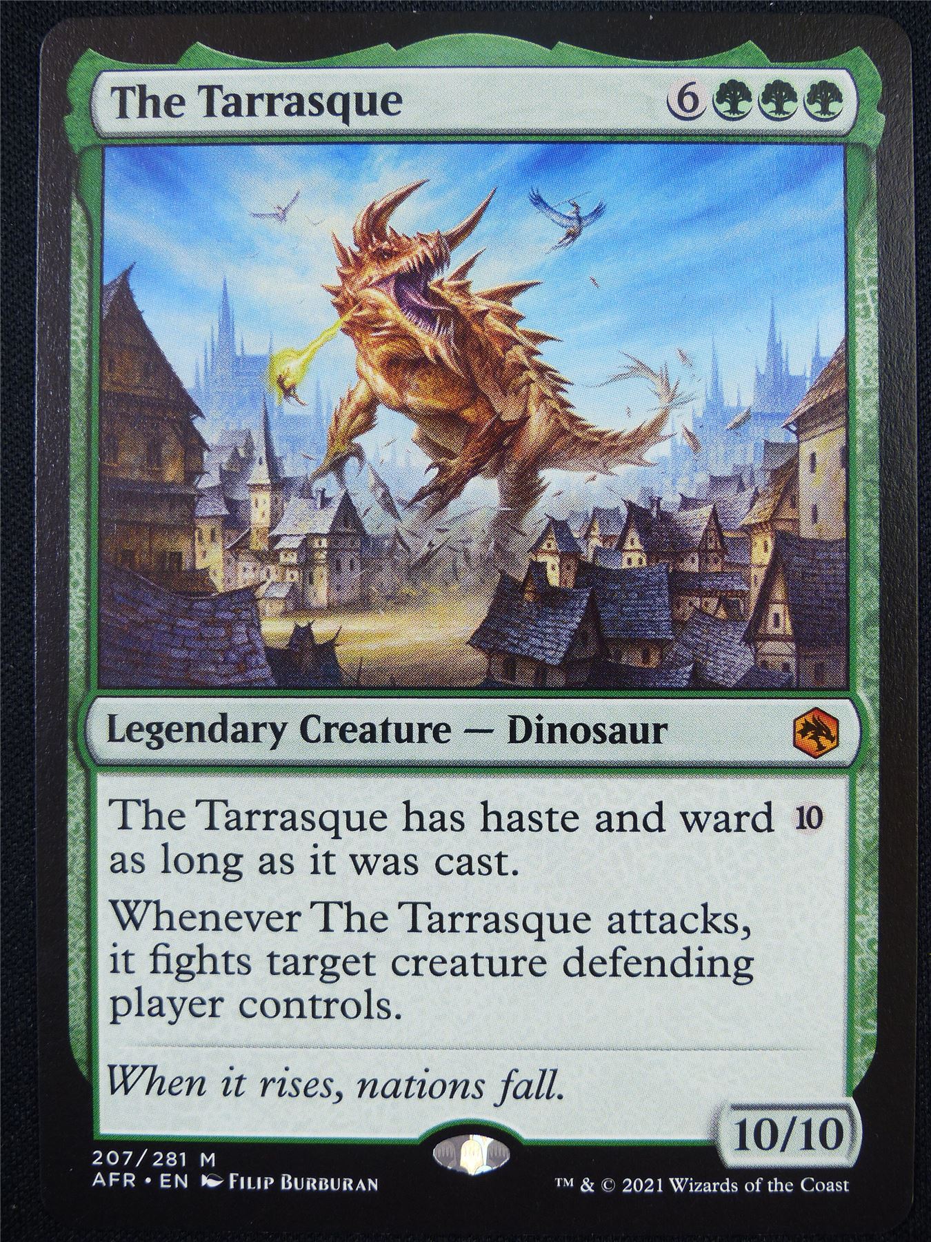 The Tarrasque - AFR - Mtg Card #ZS