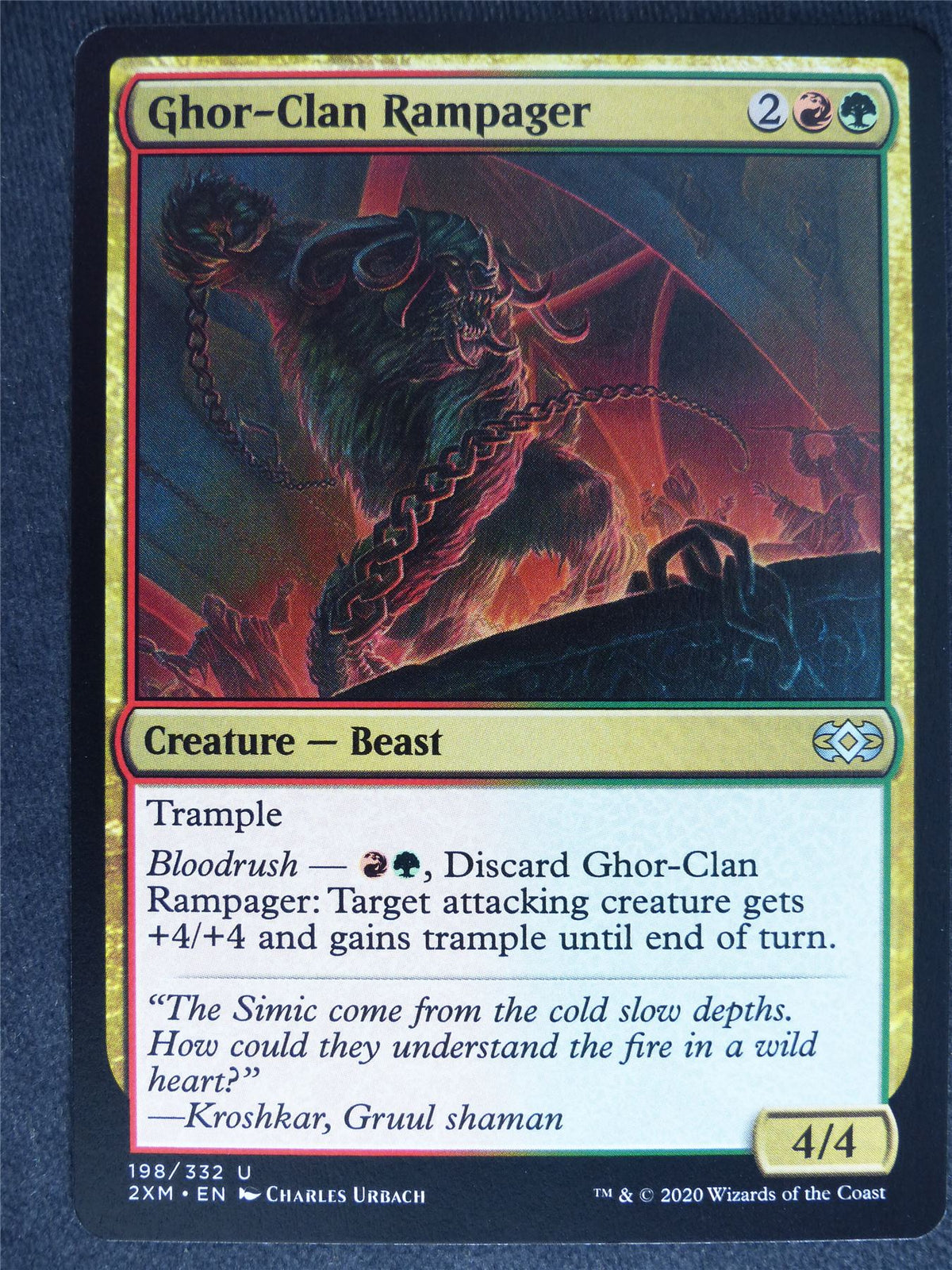 Ghor-Clan Rampager - Double Masters - Mtg Magic Cards #3Y