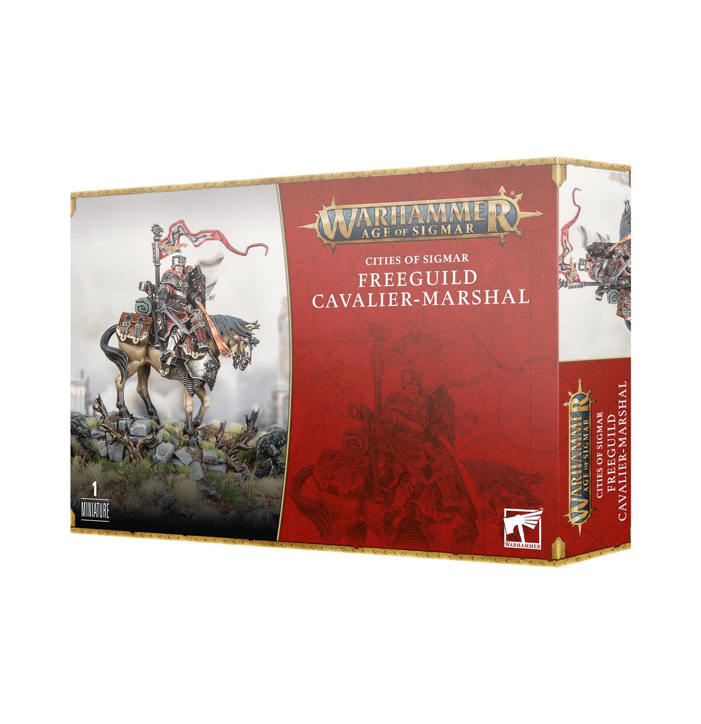 Freeguild Cavalier Marshal - Cities of Sigmar - Warhammer Age of Sigmar - available 11/11/23