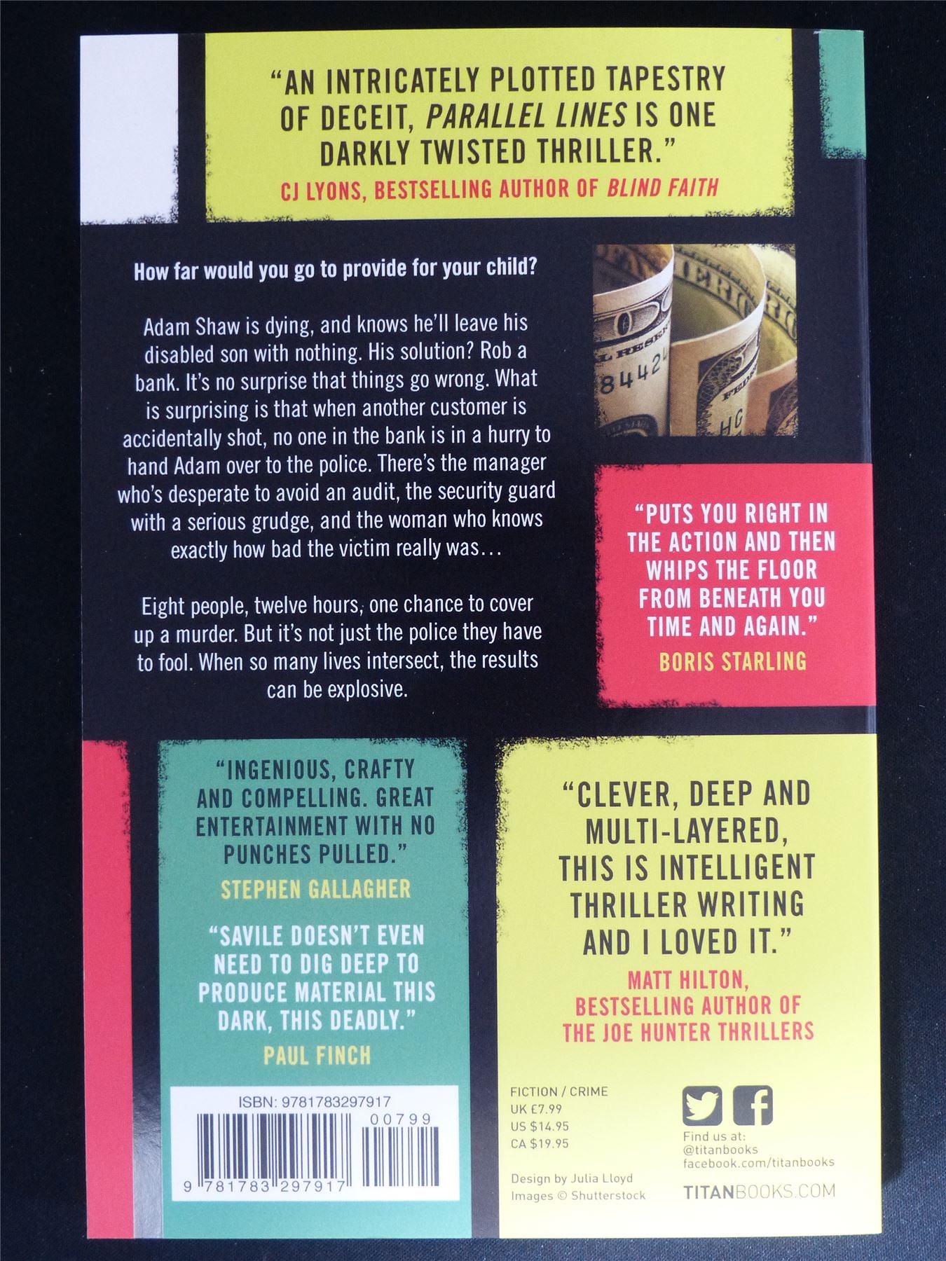 Parallel Lines - Titan Novel Book Softback #7H