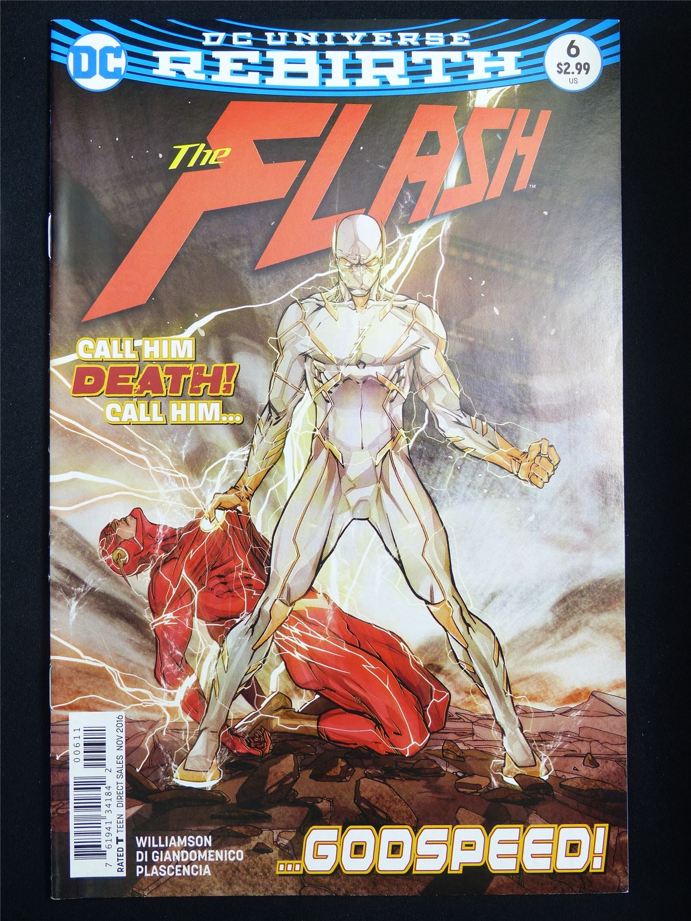 The FLASH #6 Rebirth - DC Comic #2AW