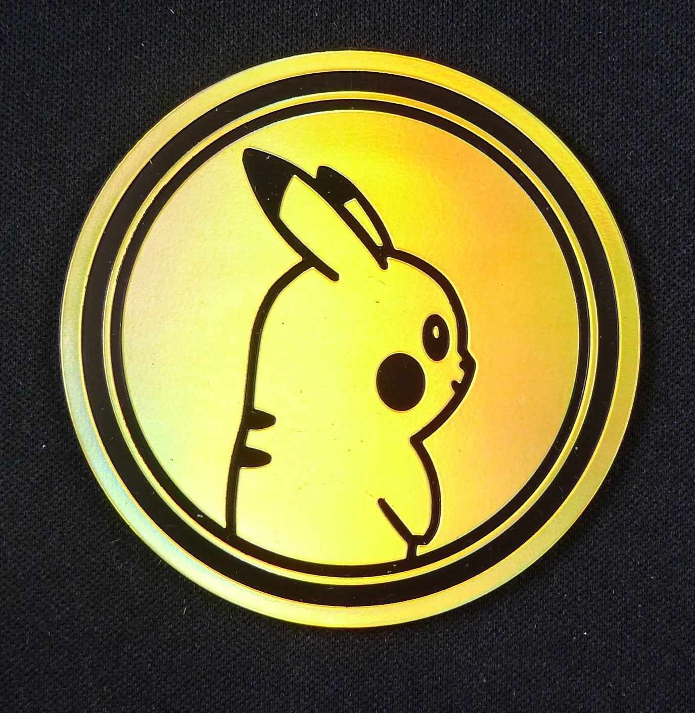 Pikachu Large Gold - Pokemon Coin #BM