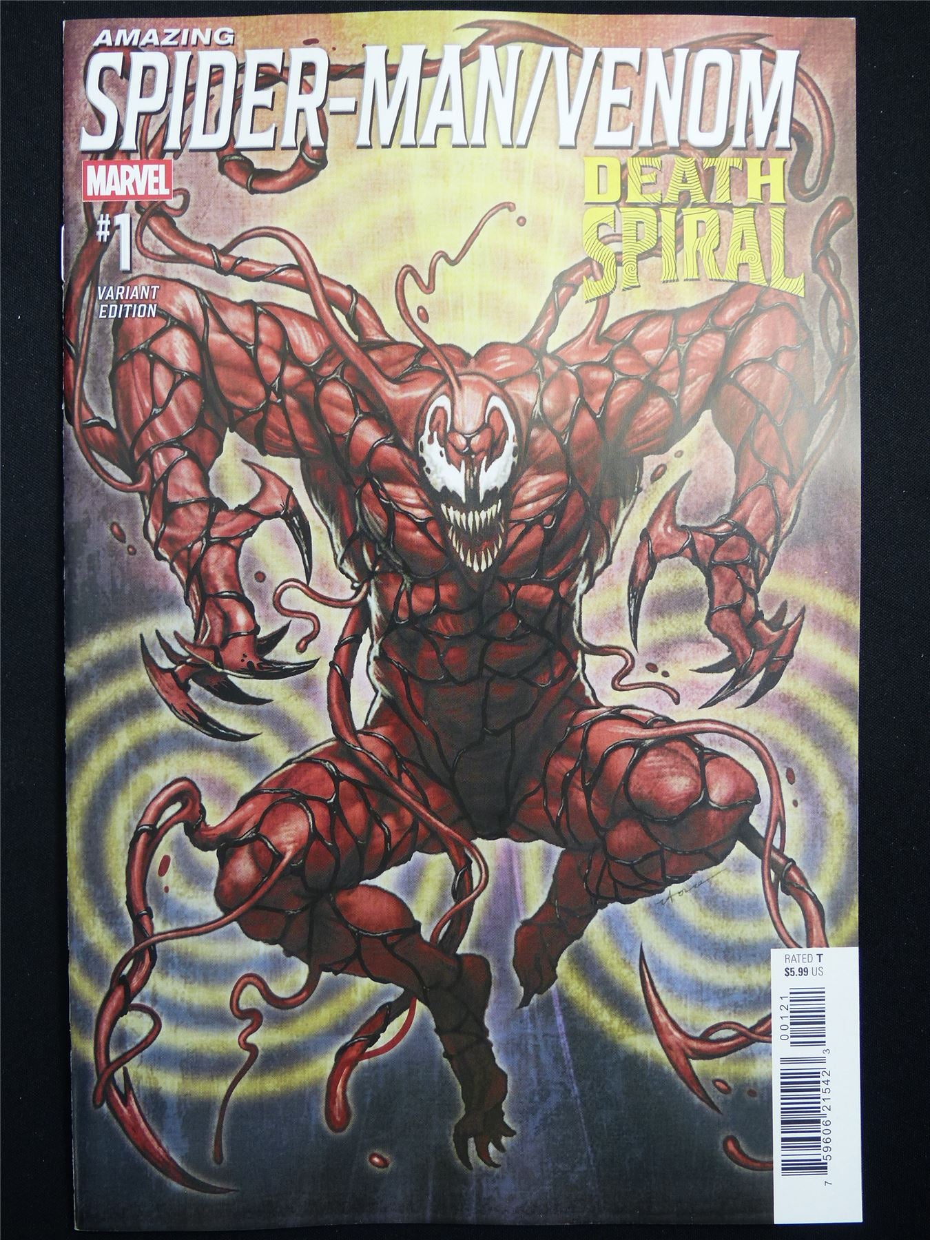Amazing SPIDER-MAN/Venom: Death Spiral #1 Variant Cvr B - B&B Apr 2026 Marvel Comic #2WL