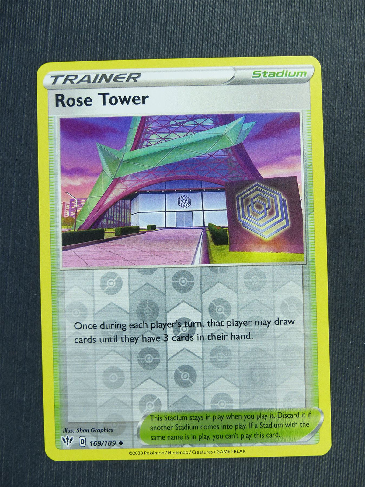 Rose Town 169/189 - DAA - Pokemon Card #3AQ