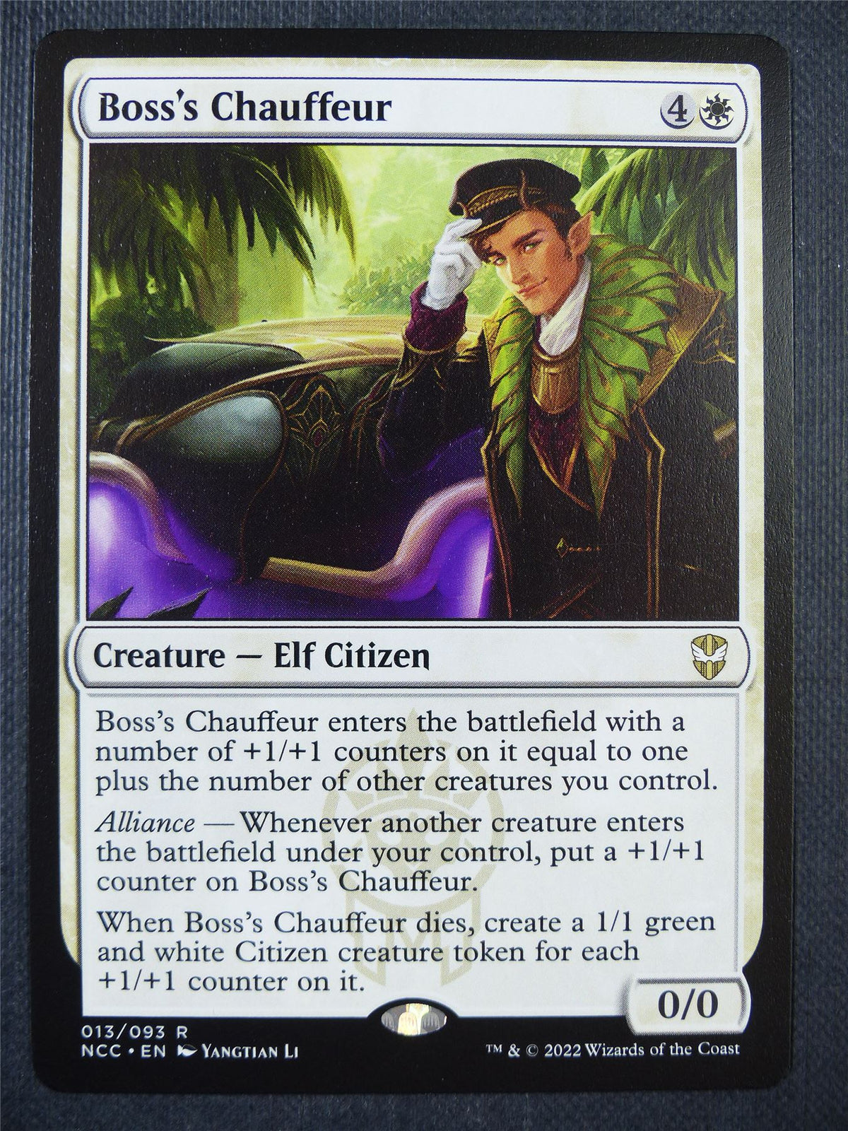 Boss's Chauffeur - Mtg Card #6R1