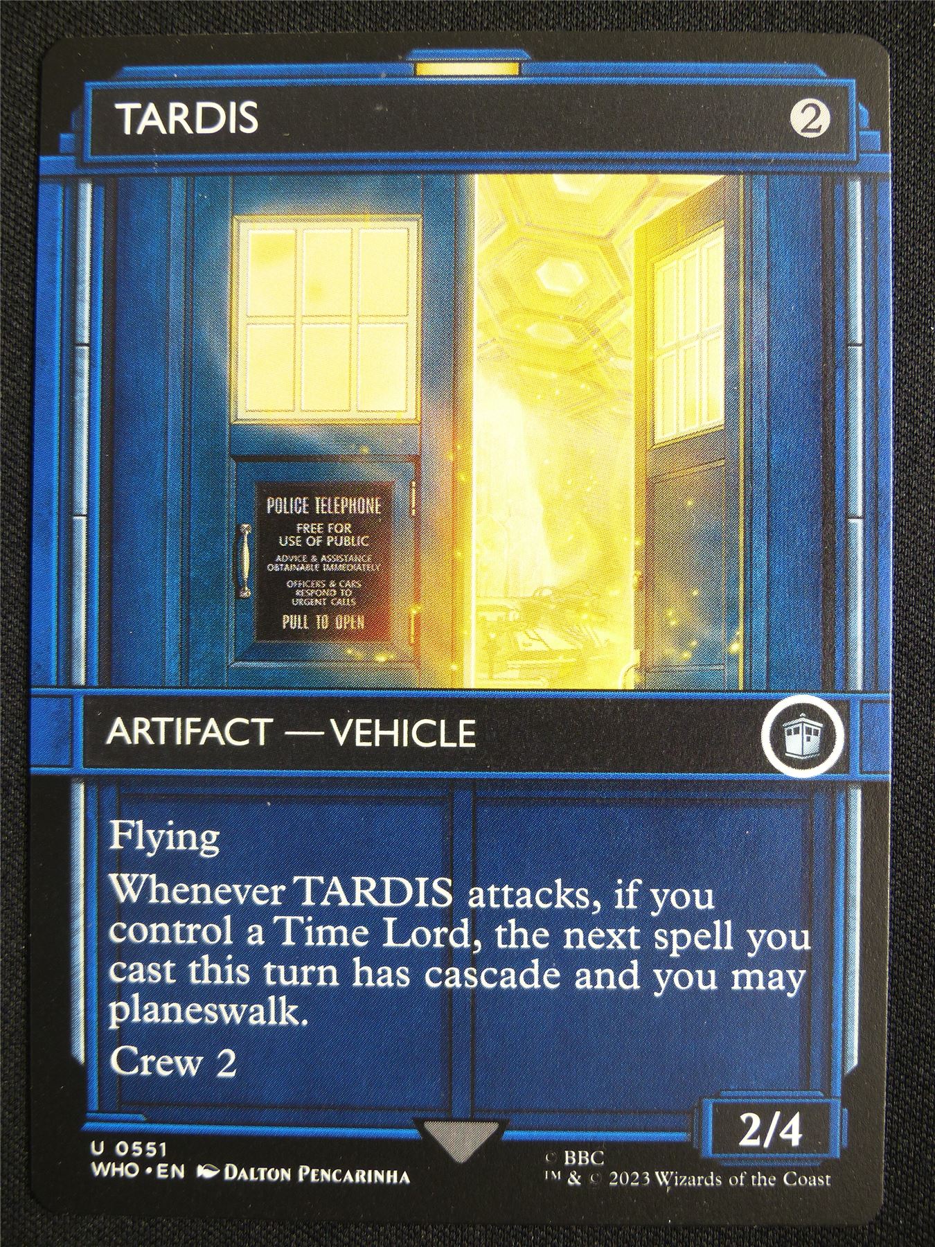 Tardis Showcase - WHO - Mtg Card #3FZ