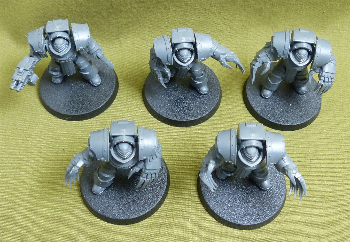 Cataphractii Terminators set of 5 - Blood Angels - Warhammer Horus Heresy #4DL