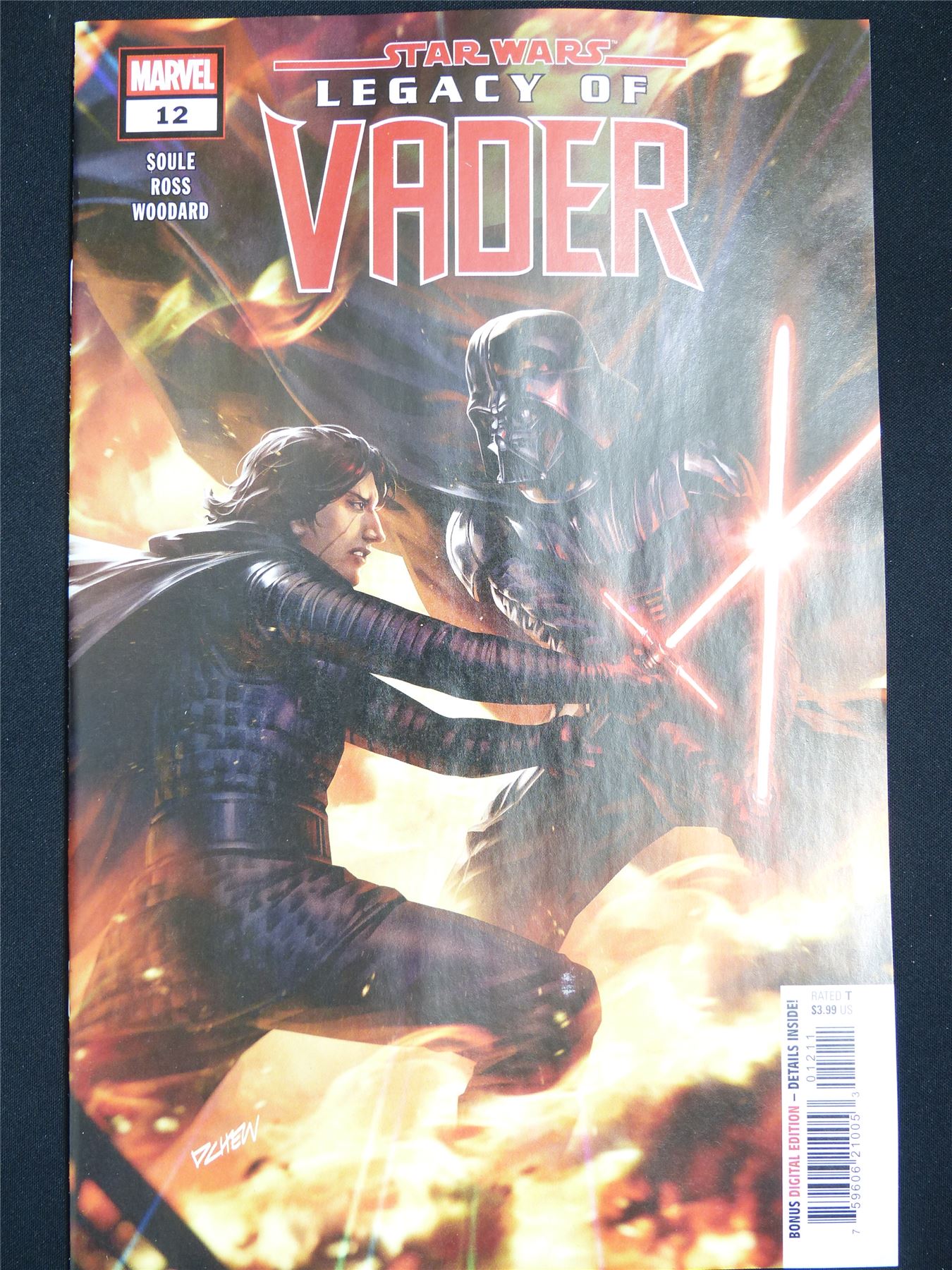 STAR Wars: Legacy of Vader #12 - Mar 2026 Marvel Comic #16H