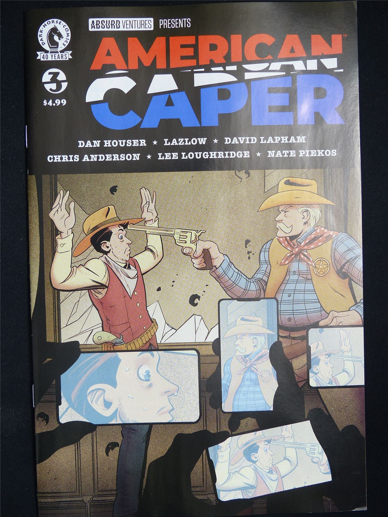 AMERICAN Caper #3 - B&B Jan 2026 Dark Horse Comic #1EO