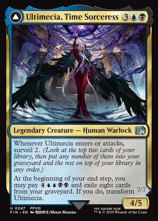 Ultimecia, Time Sorceress // Ultimecia, Omnipotent - Final Fantasy fin