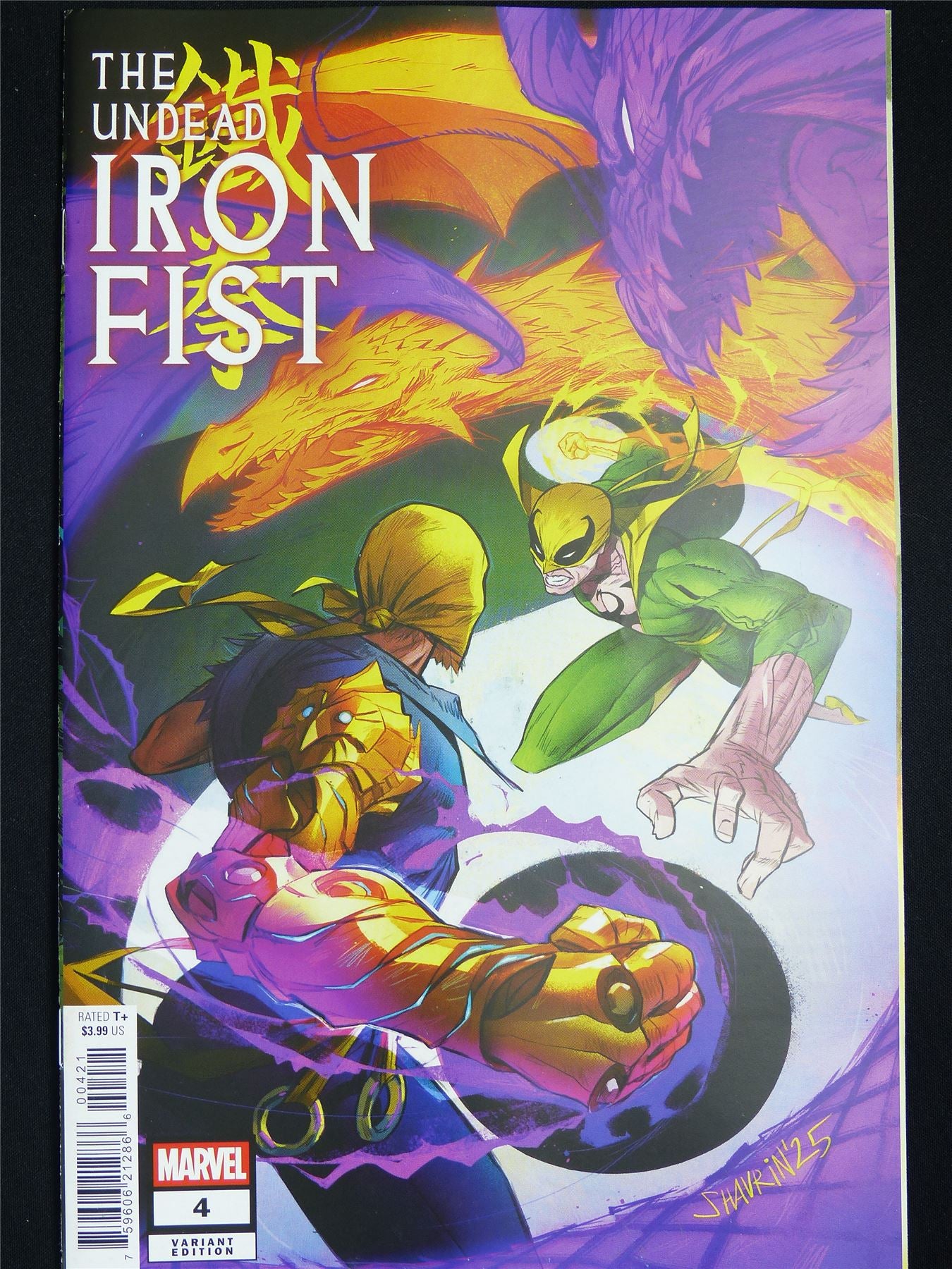 The Undead IRON Fist #4 Variant - Marvel Comic #121
