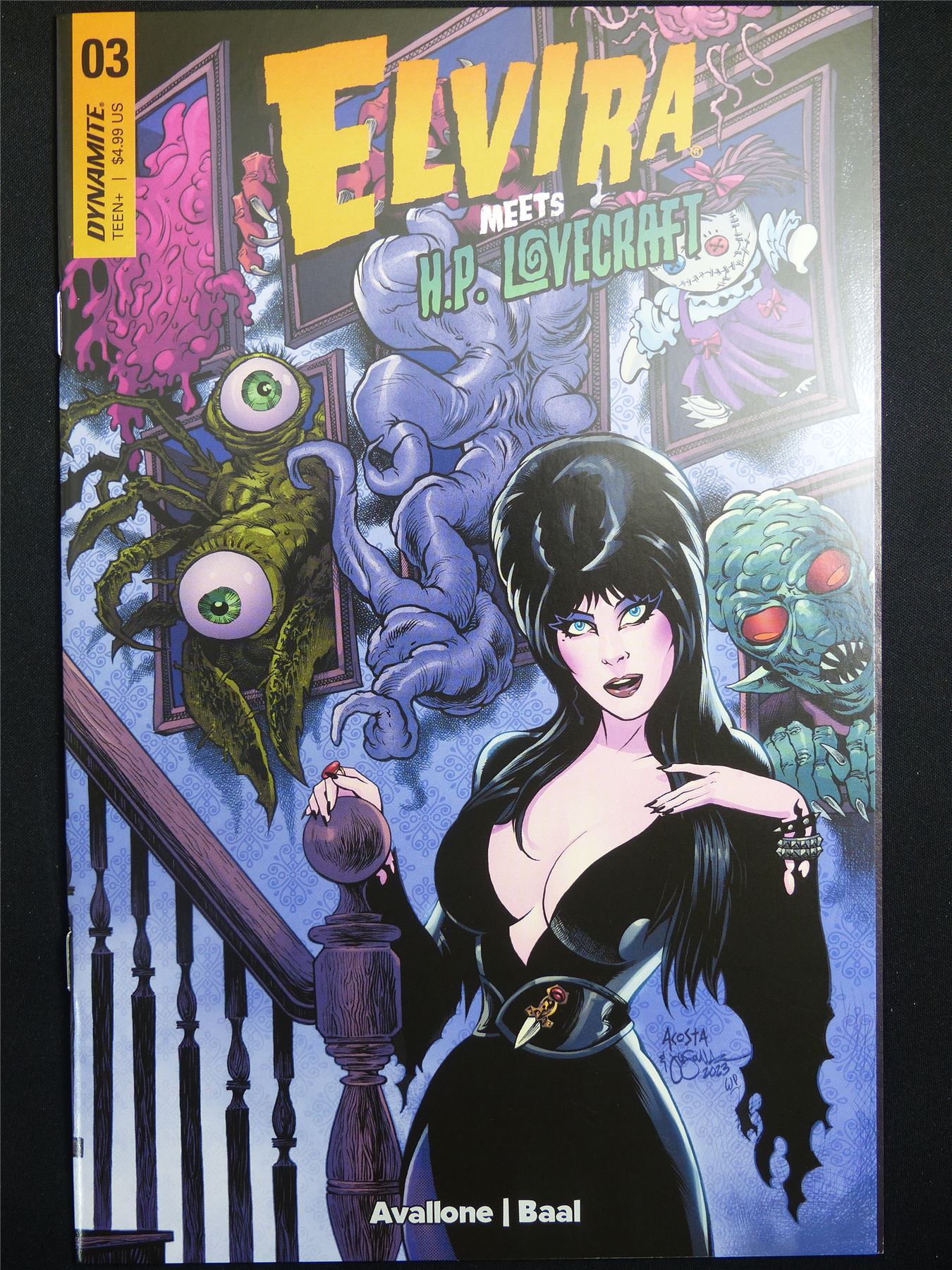 ELVIRA Meets H.P. Lovecraft #3 Cvr A - Dynamite Comic #4R4