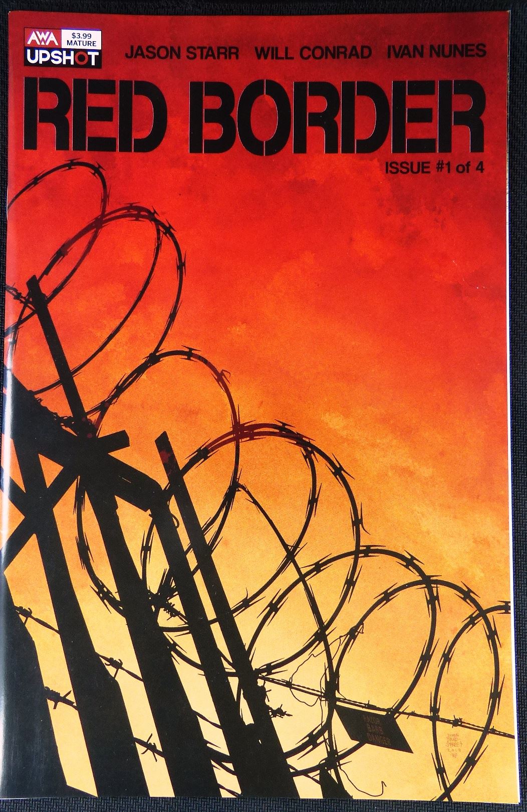 RED Border #1 - AWA Comic #SU