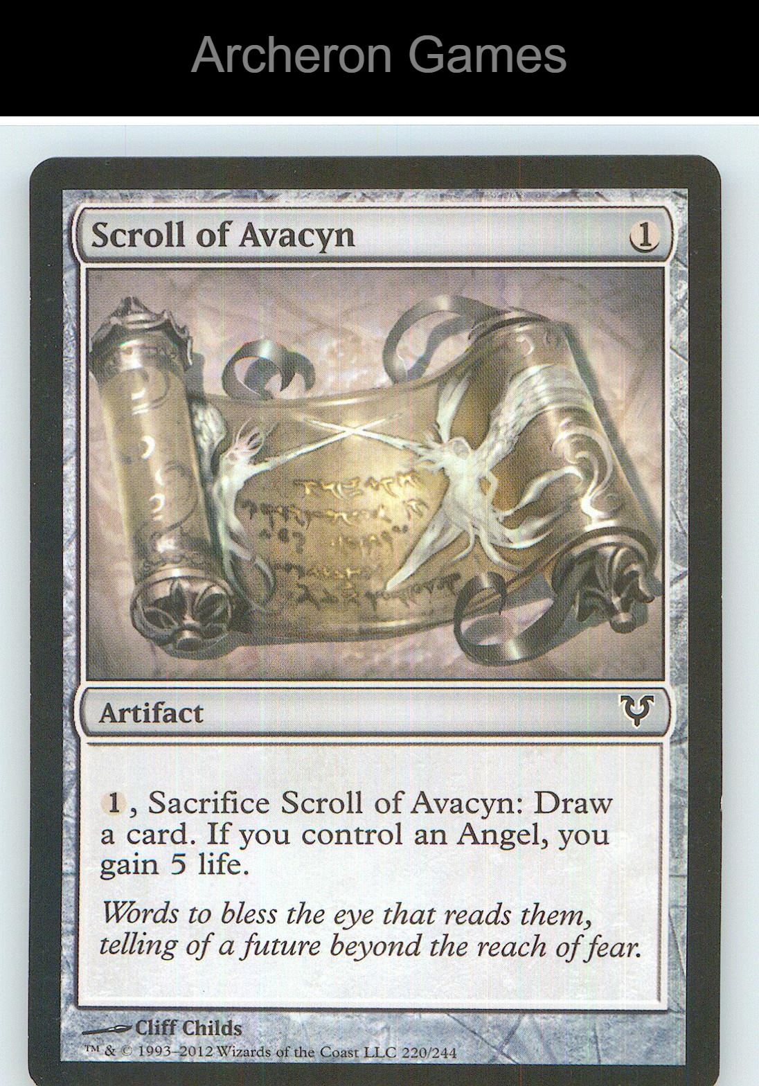 Scroll of Avacyn AVR 220 C MTG Card NM/EX+