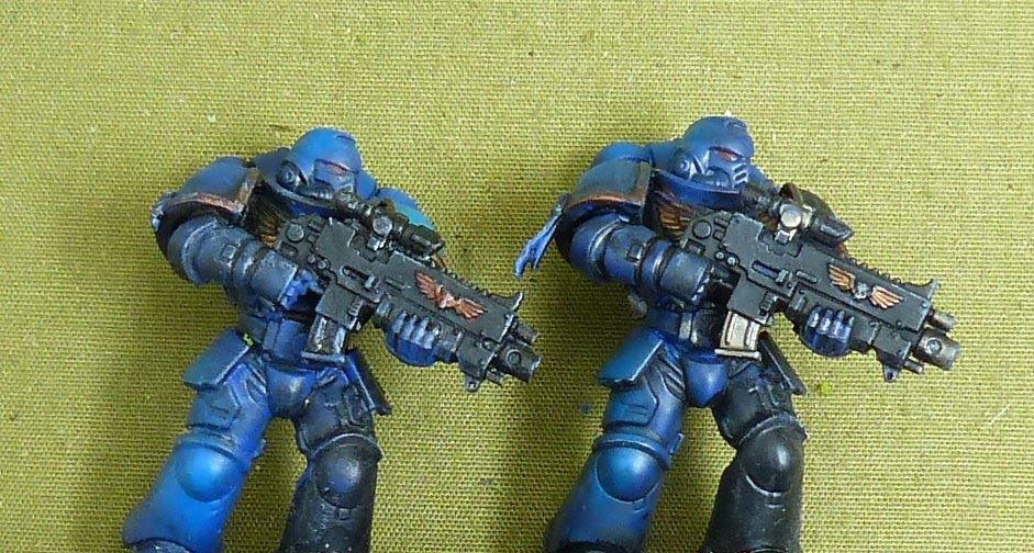 Intercessor Squad set of 2 Painted - Ultramarines - Warhammer 40K #252