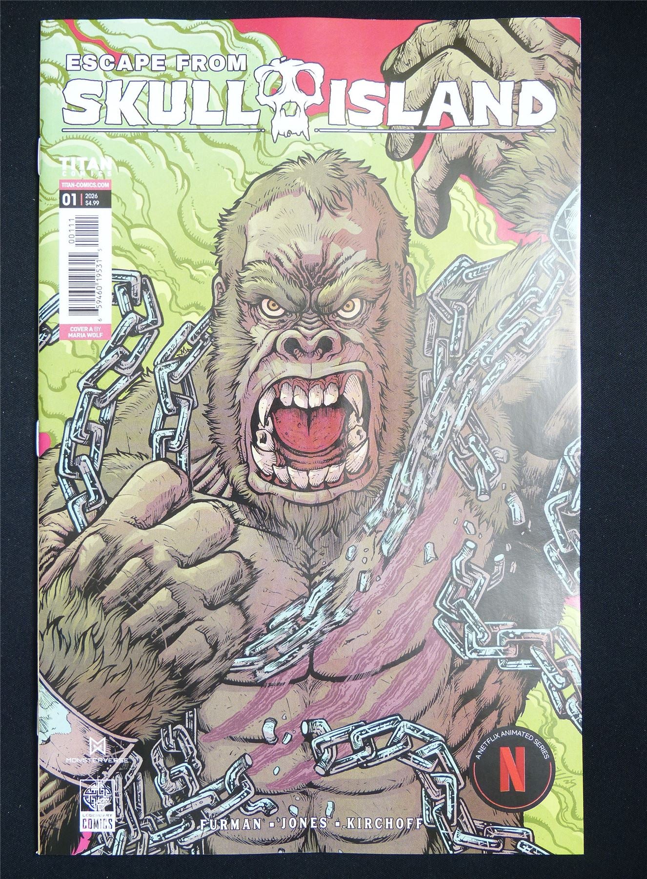 ESCAPE from Skull Island #1 Cvr A - B&B Feb 2026 Titan Comic #1XA