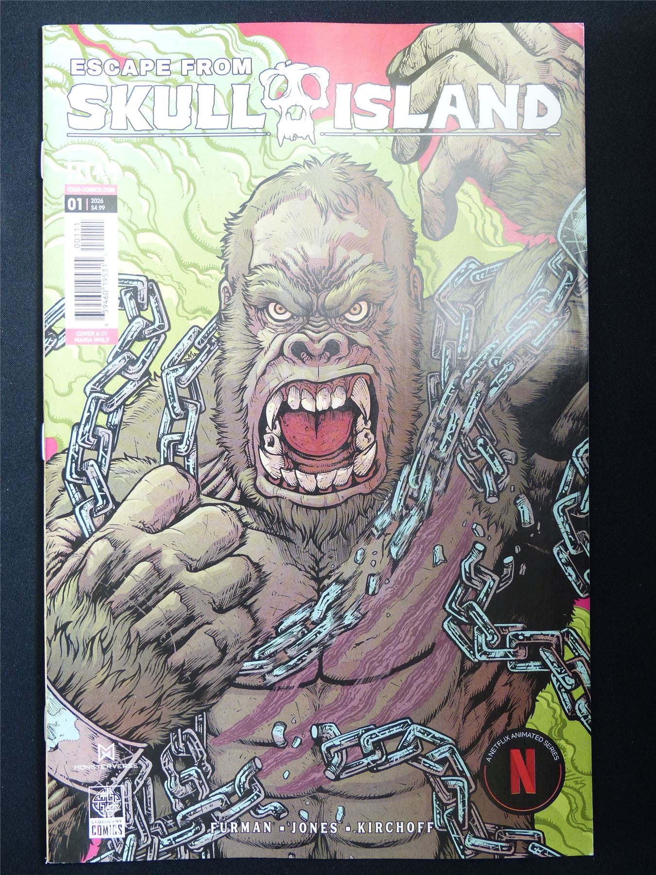 ESCAPE From Skull Island #1 - Titan Comic #291