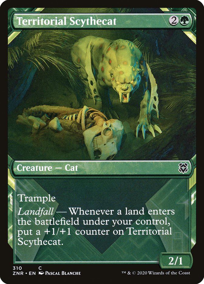 Territorial Scythecat - Zendikar Rising znr