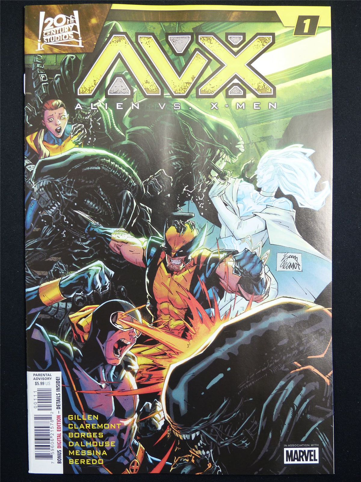 ALIEN vs X-Men #1 Cvr A - Nov 2026 Marvel Comic #4HW