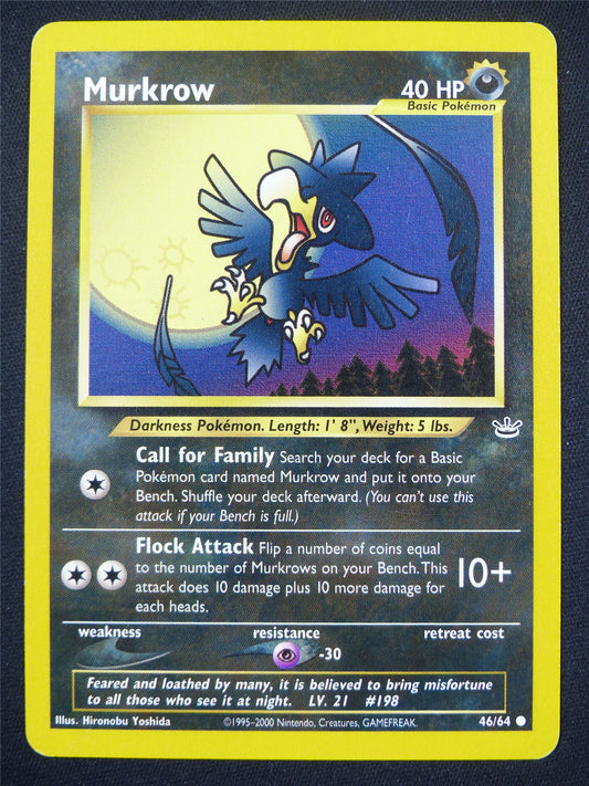 Murkrow 46/64 - Pokemon Card #5MA