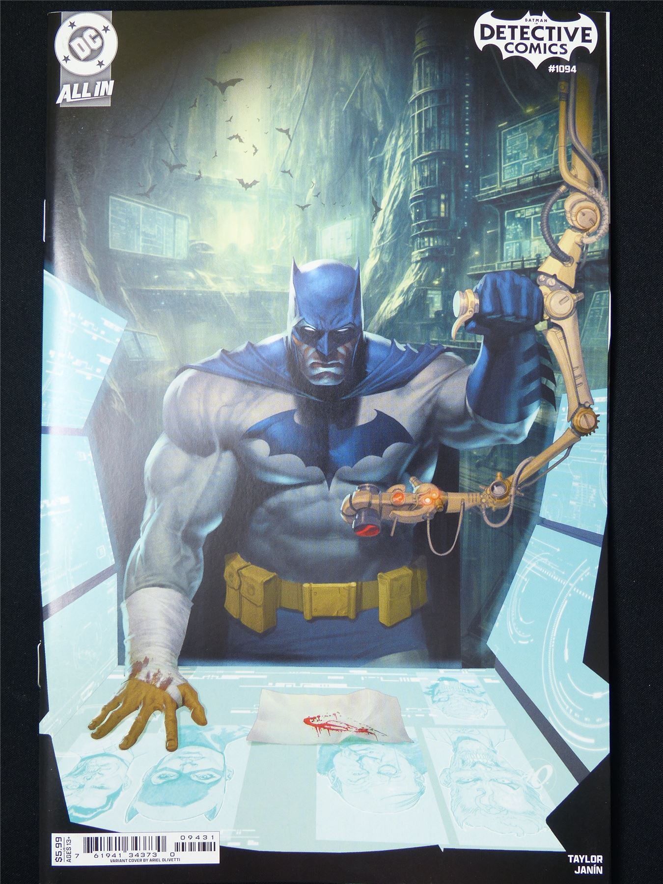 BATMAN: Detective Comics #1094 - B&B Apr 2025 DC Comic #FH