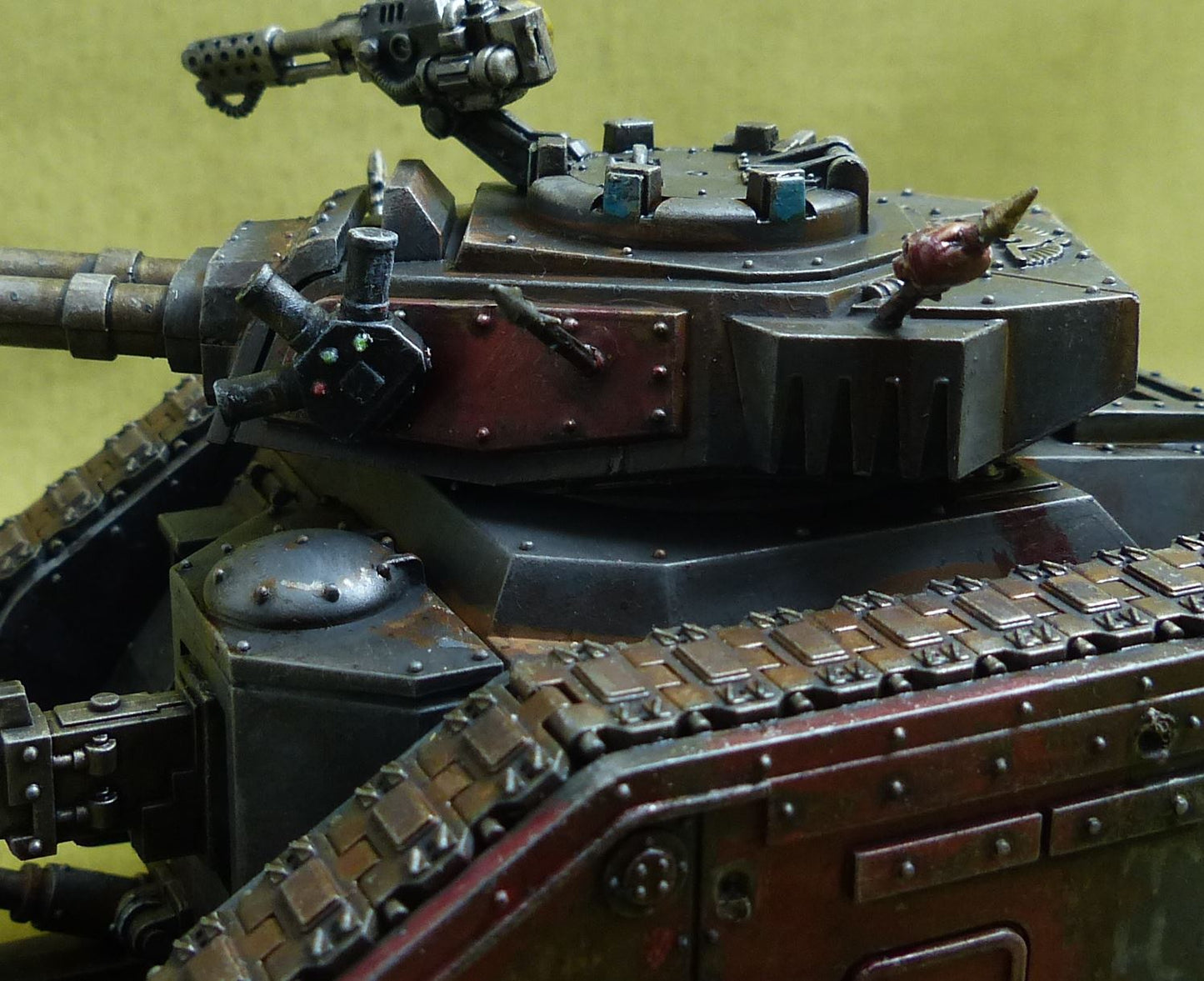 Leman Russ Strike Tank painted - Solar Auxilia - Warhammer Horus Heresy #4X1