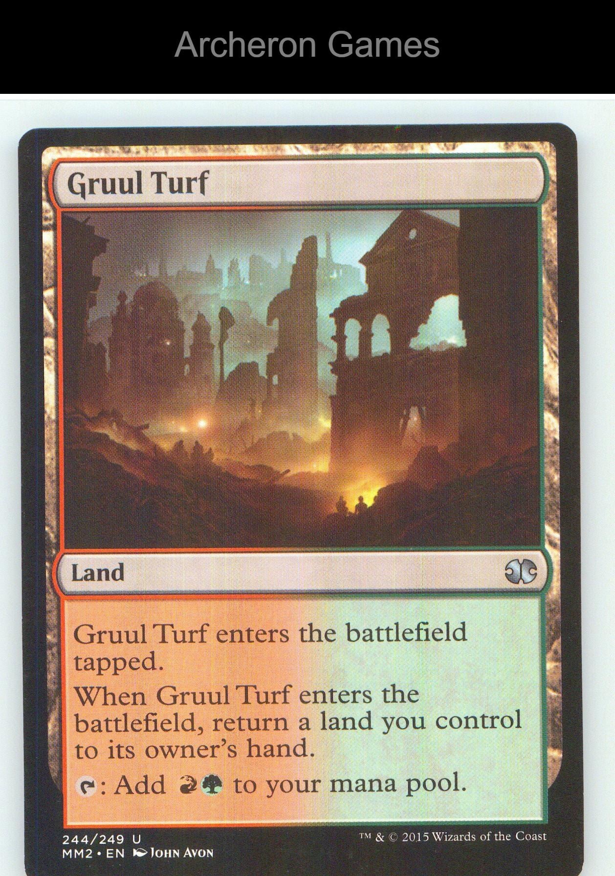 Gruul Turf MM2 244 UC MTG Card NM/EX+