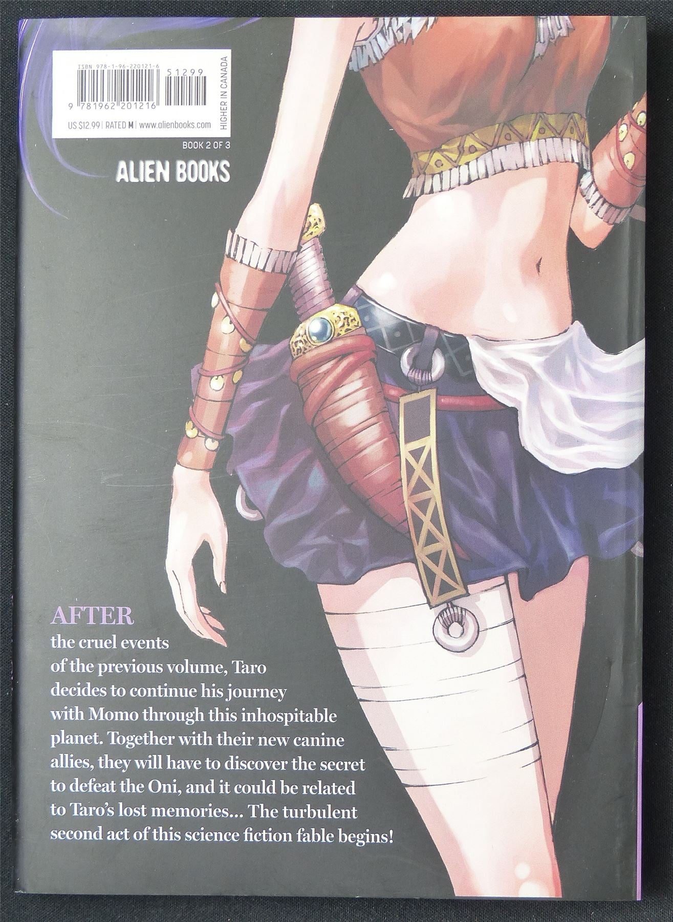 Legendary Warrior Momo volume 2 - Alien Book Manga #9L1