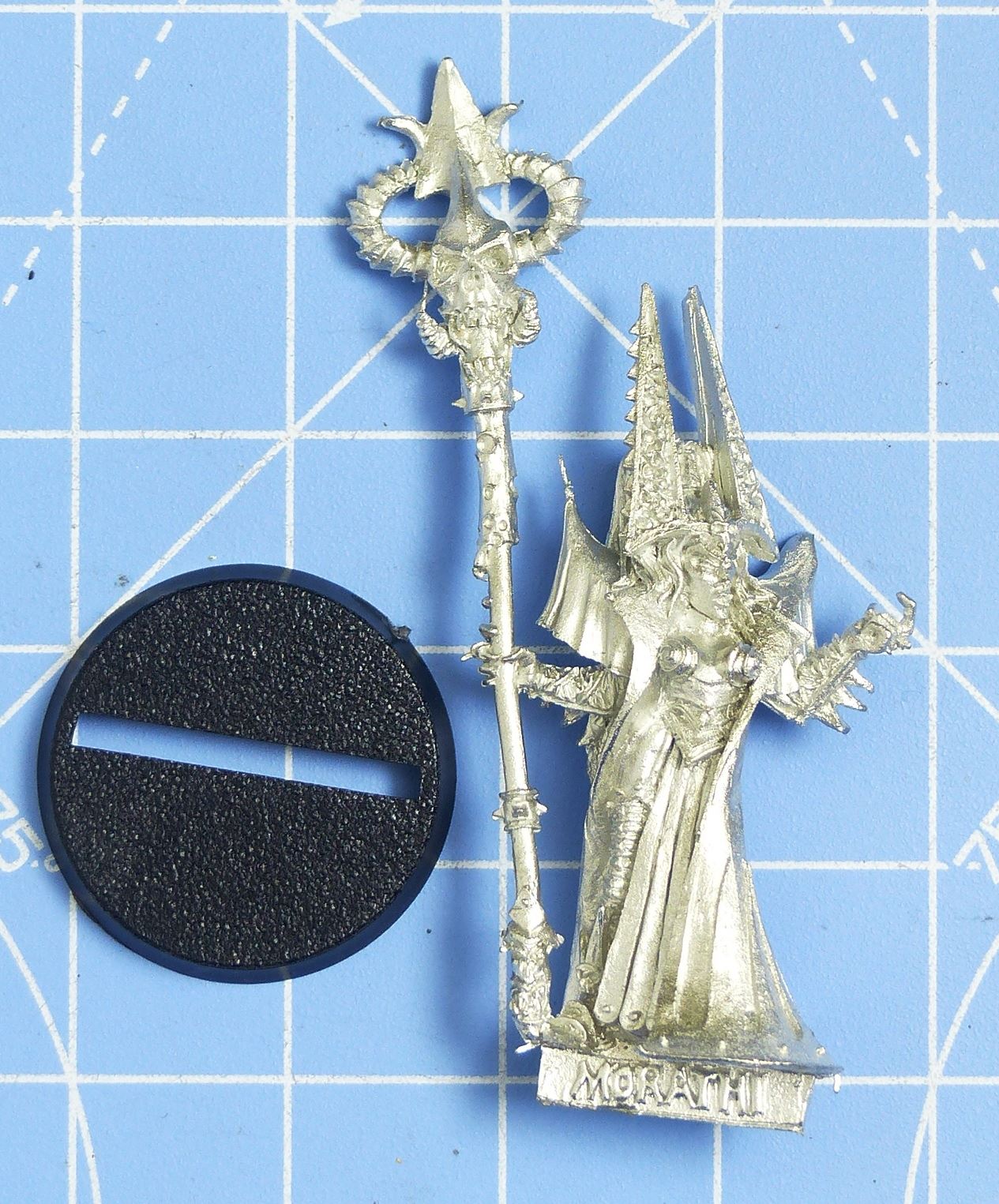 Classic Metal Dark Elves Marathi Sorceress OOP - Warhammer Old World #GW
