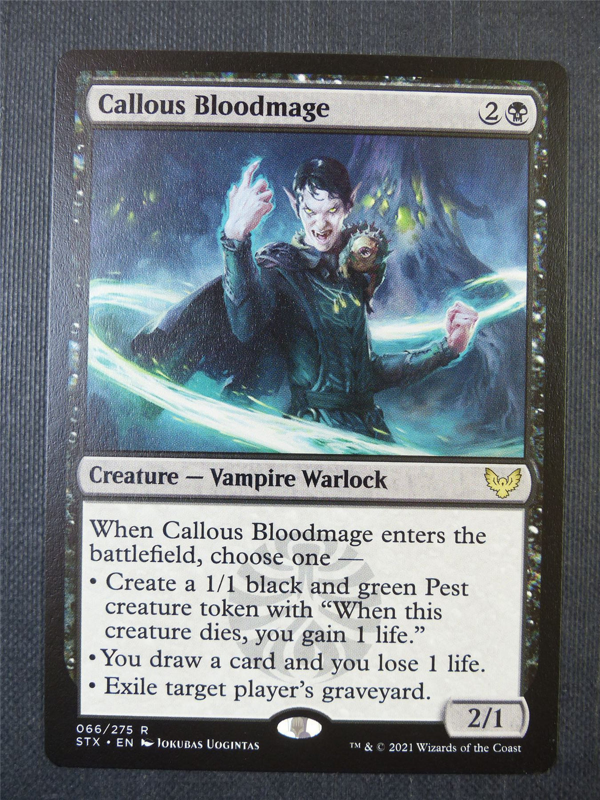 Callous Bloodmage - Mtg Card #8VC