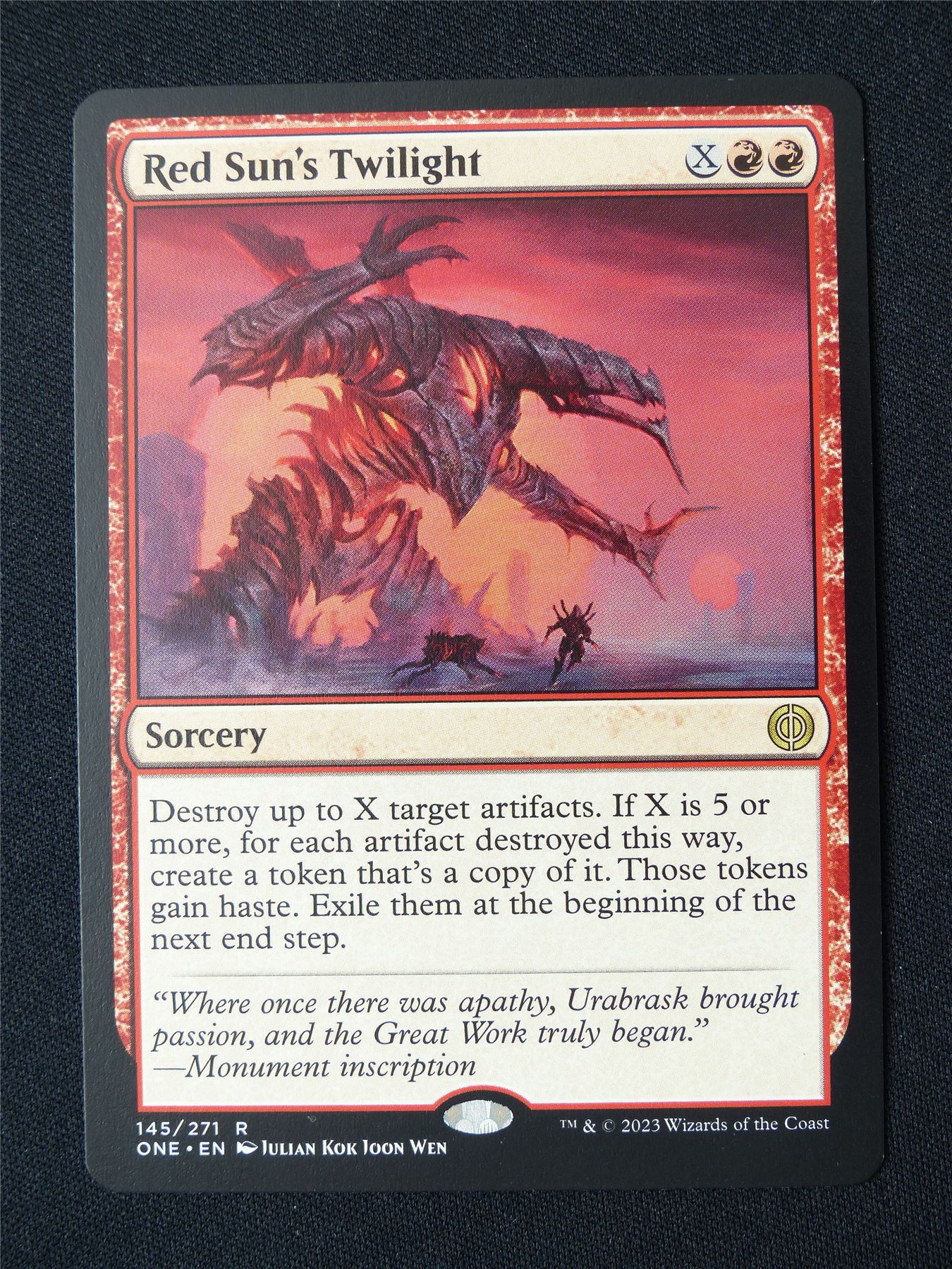 Red Sun's Twilight - ONE - Mtg Card #97T