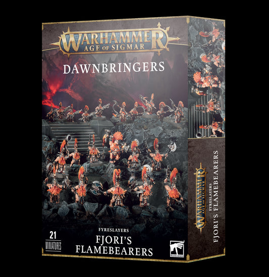 Fjori's Flamebearers - Fyreslayers - Warhammer Age of Sigmar