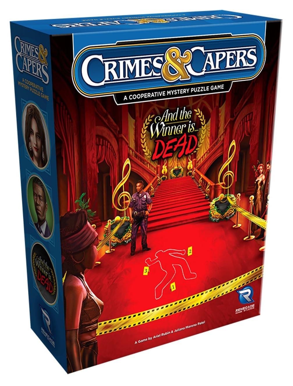 Crimes & Capers: And the Winner is Dead! - Board Game #75R
