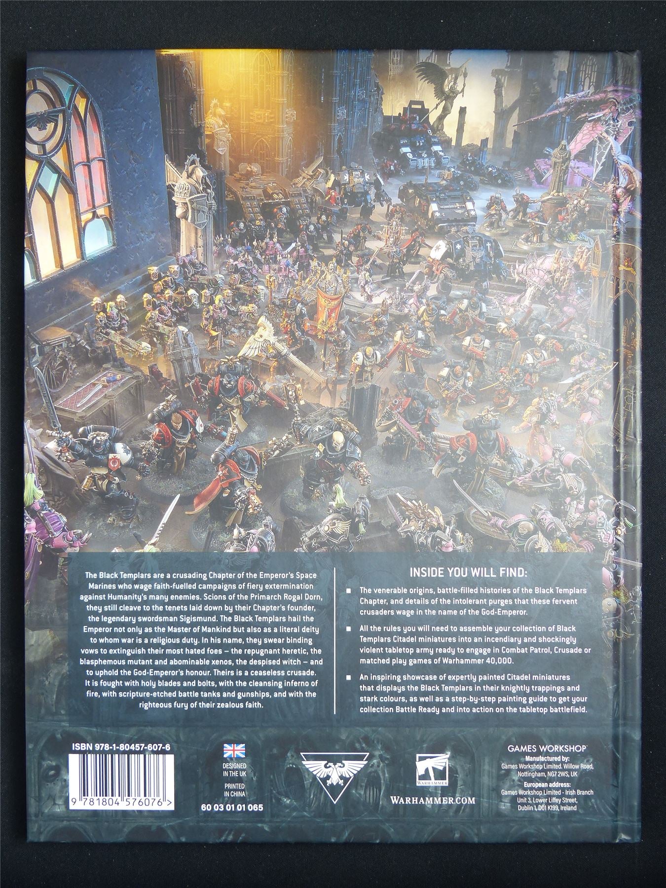 Black Templar Codex Supplement - Warhammer Hardback #5W3