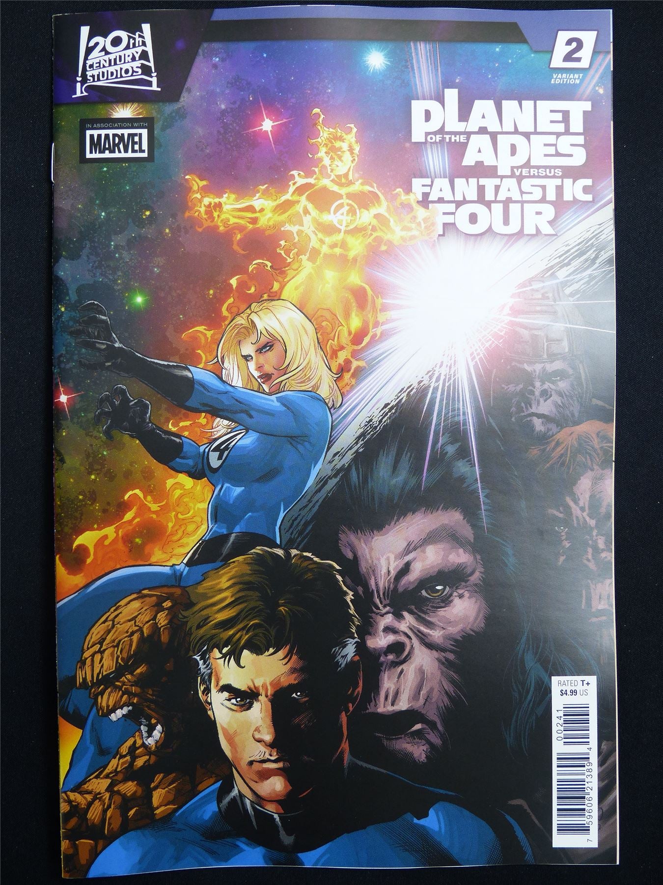 PLANET of the Apes versus Fantastic Four #2 Variant Cvr D - May 2026 Marvel Comic #3RX
