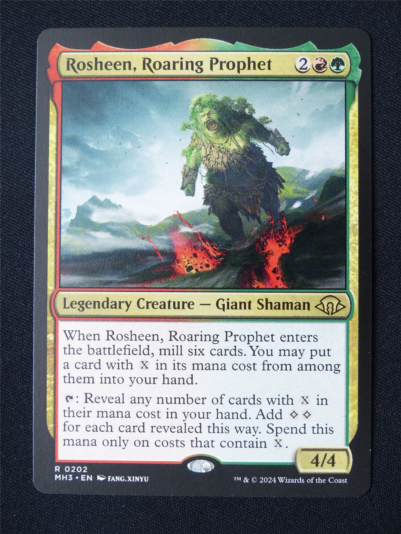 Rosheen Roaring Prophet - MH3 - Mtg Card #9AP