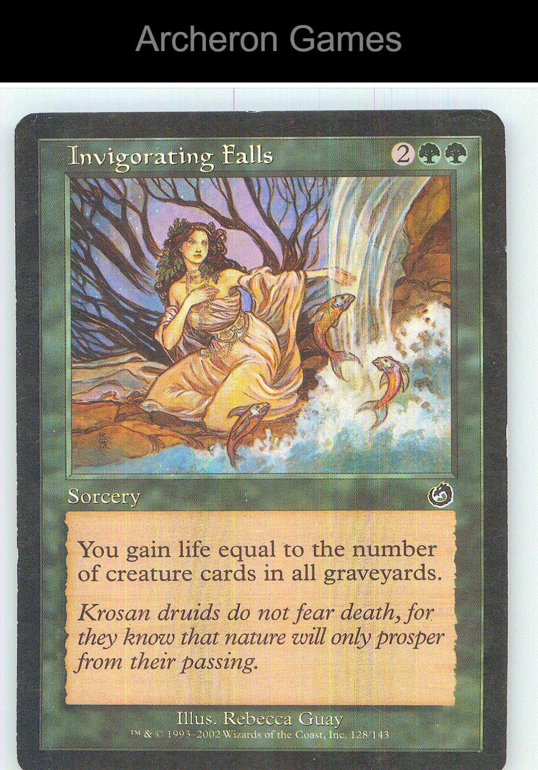 Invigorating Falls TOR 128 C MTG Card NM/EX+