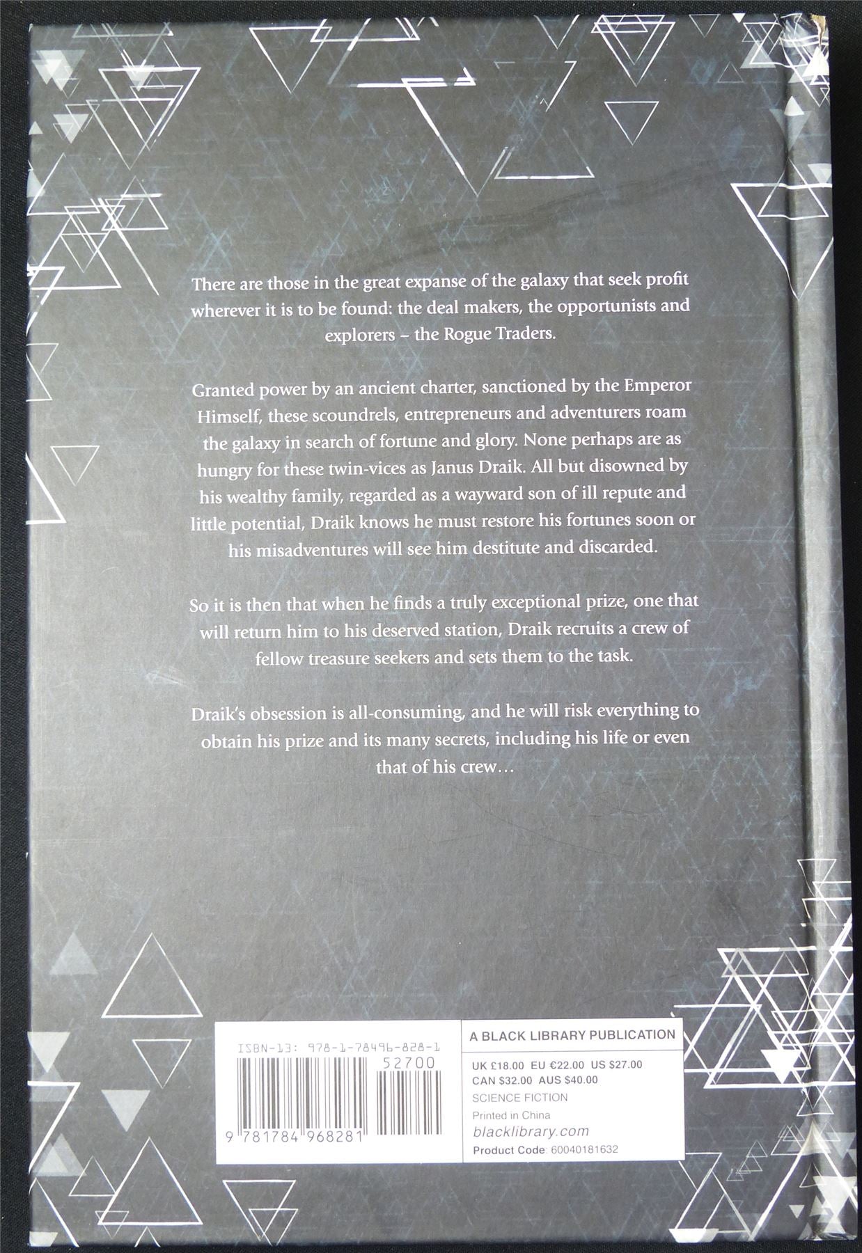 Blackstone Fortress by Darius Hinks - Warhammer Novel Hardback #SQ