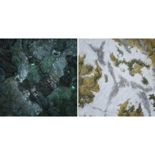 The Eldar Scrolls: Call to Arms - Skyrim Wilderness / Draugr Ruins Game Mat