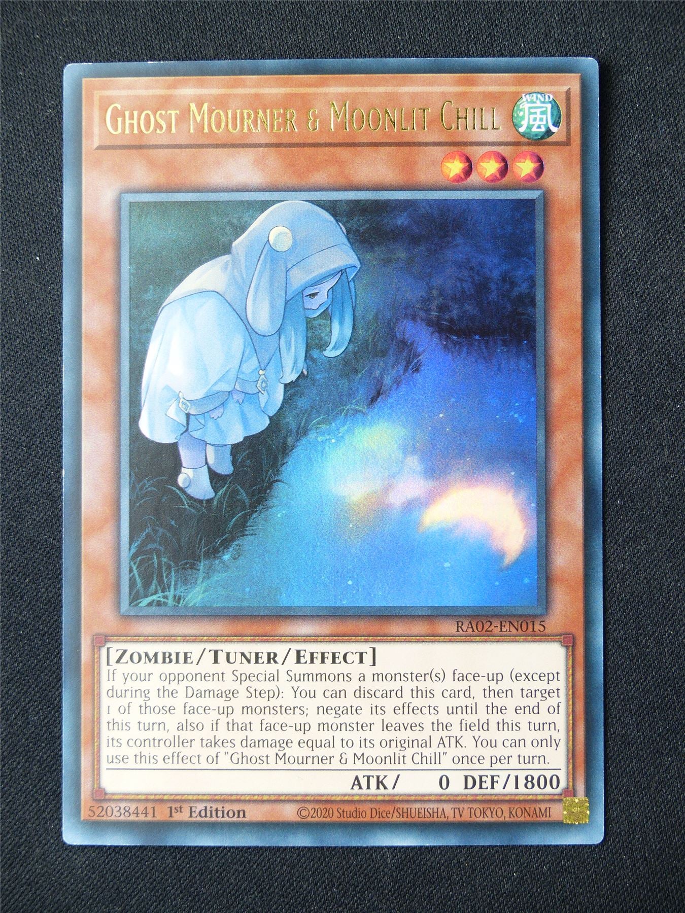 Ghost Mourner & Moonlit Chill RA02 Ultra Rare - 1st ed Yugioh Card #89H