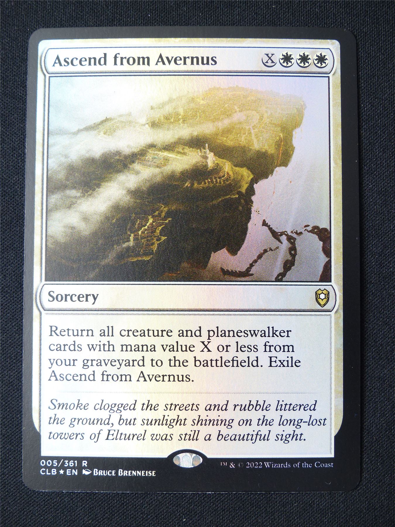 Ascend from Avernus Foil - CLB - Mtg Card #12T