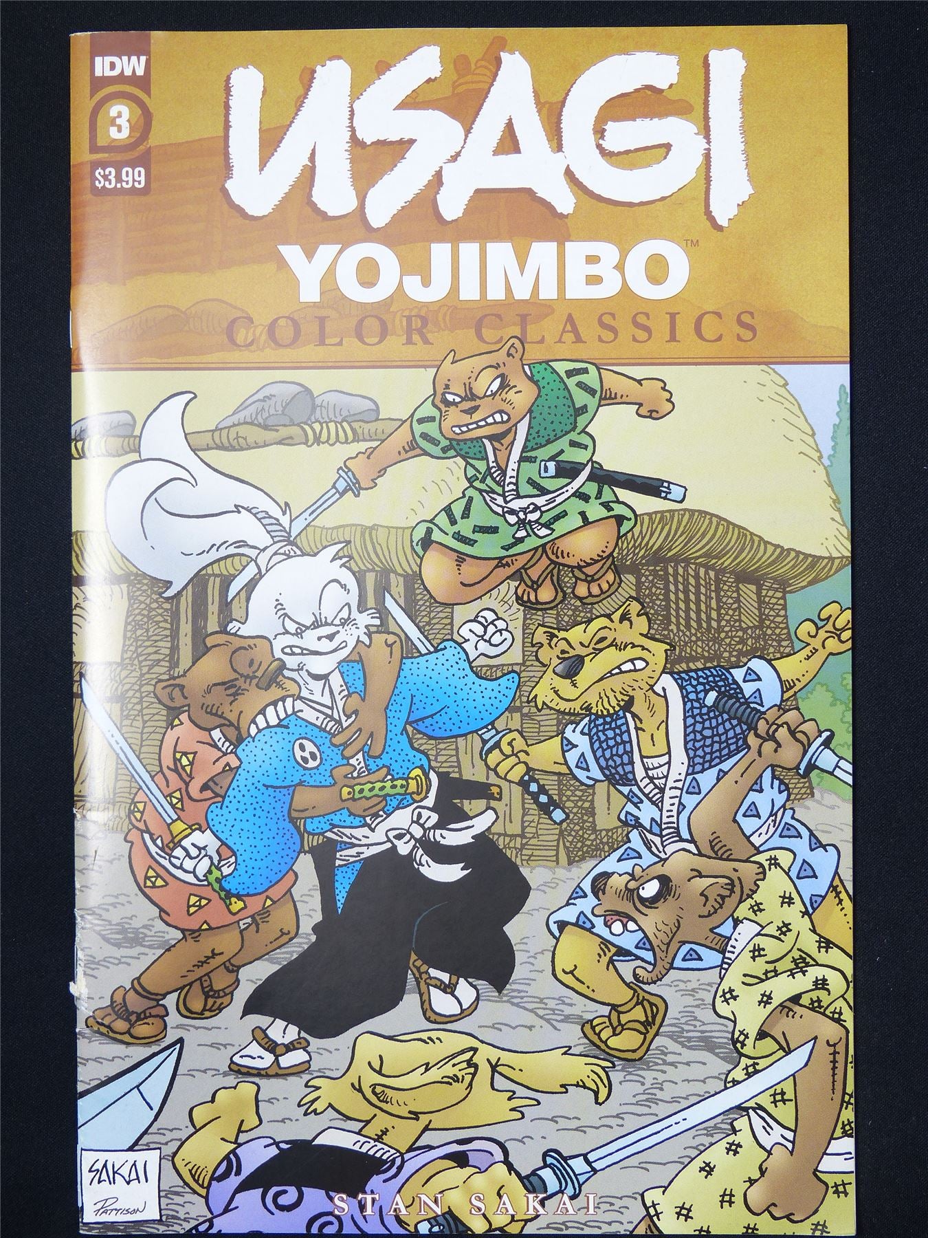 USAGI Yojimbo: Color Classics #3 - B&B IDW Comic #8NY