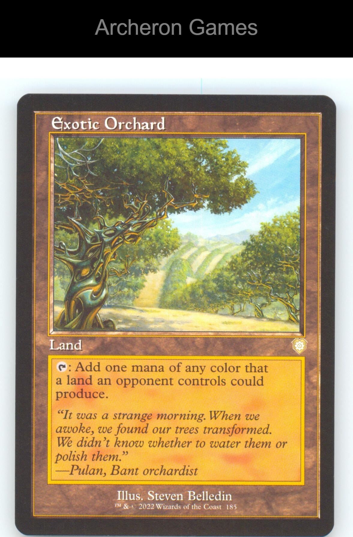 Exotic Orchard (Retro Frame) BRC 185 R MTG Card NM/EX+
