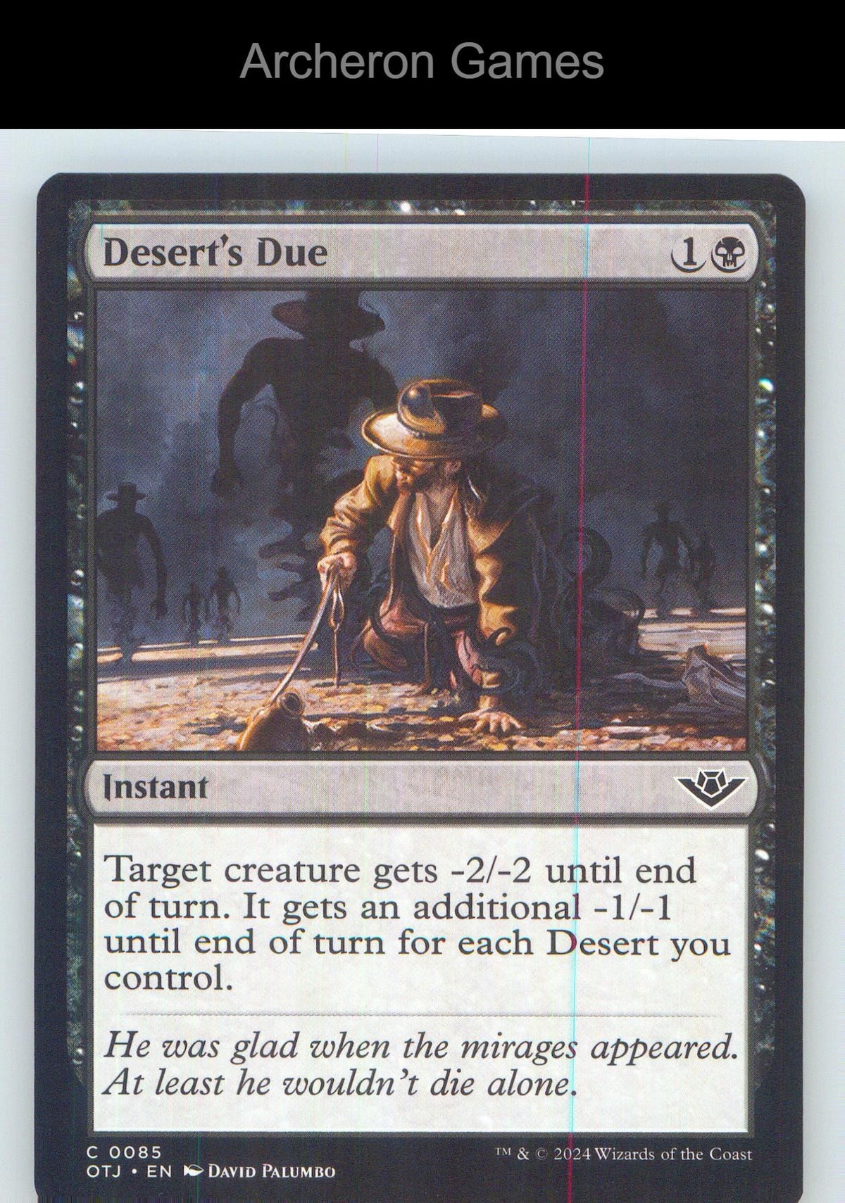 Desert's Due OTJ 85 C MTG Card NM/EX+